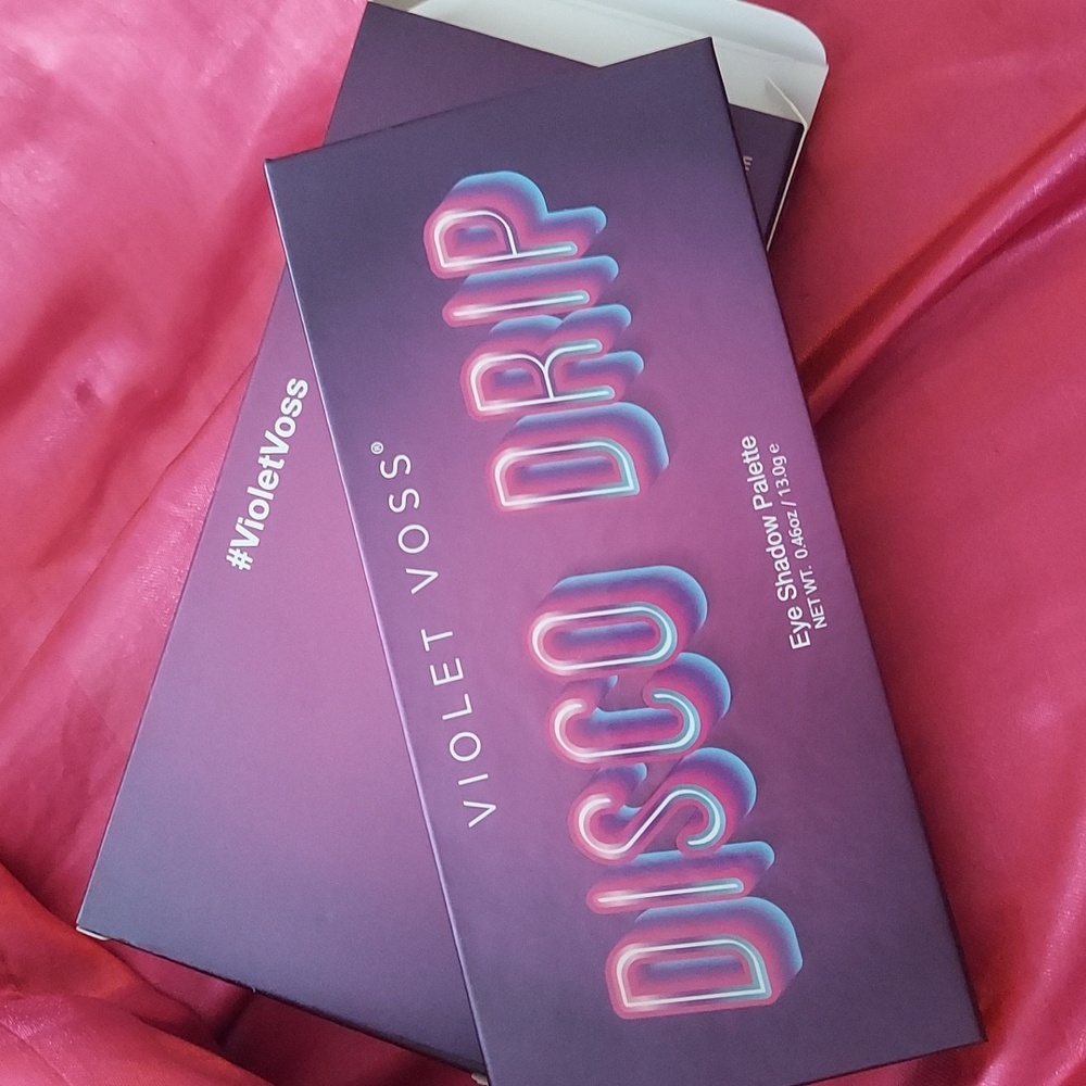 Violet Voss Disco Drip Eye Shadow Palette - New in the Box! Bold and Bright - Picture 3 of 8